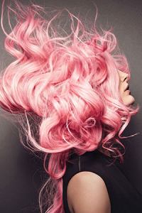 pastel pink hair colour