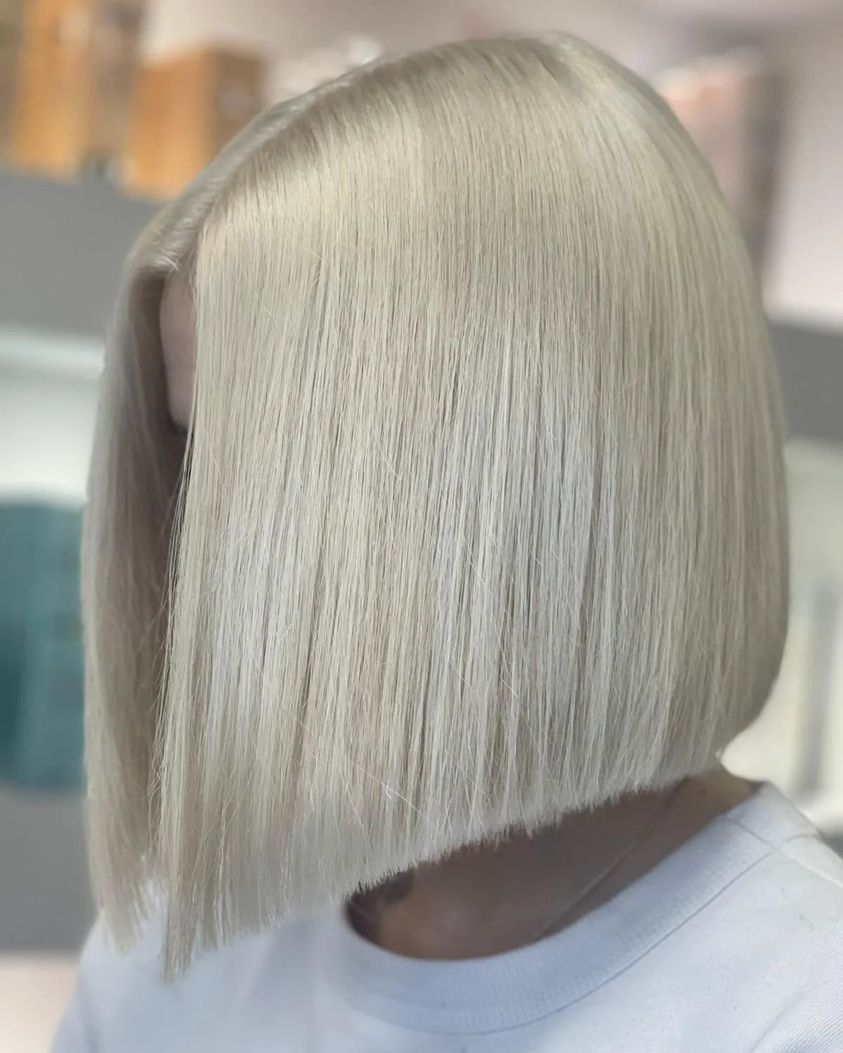 jaw length bobs at hair lab hairdressers in woking