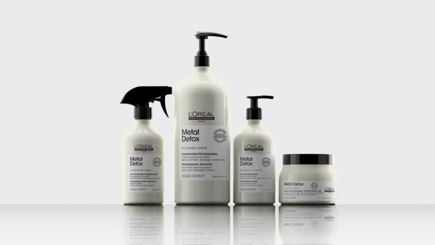 LOreal Metal Detox at hair lab hairdressers Basingstoke & Woking
