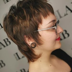 the mullet hair cut at hair lab hair salon in Basingstoke