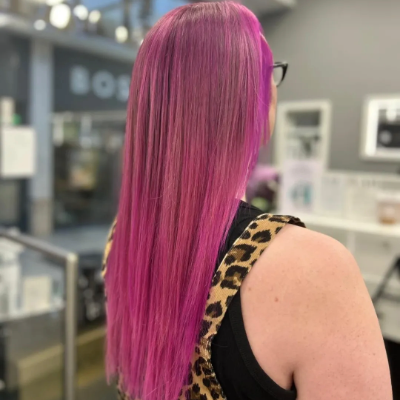 Pretty in Pink Hair Transformation
