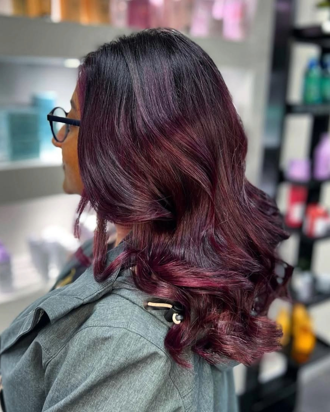 bold red hair colours at hair lab salons woking and basingstoke
