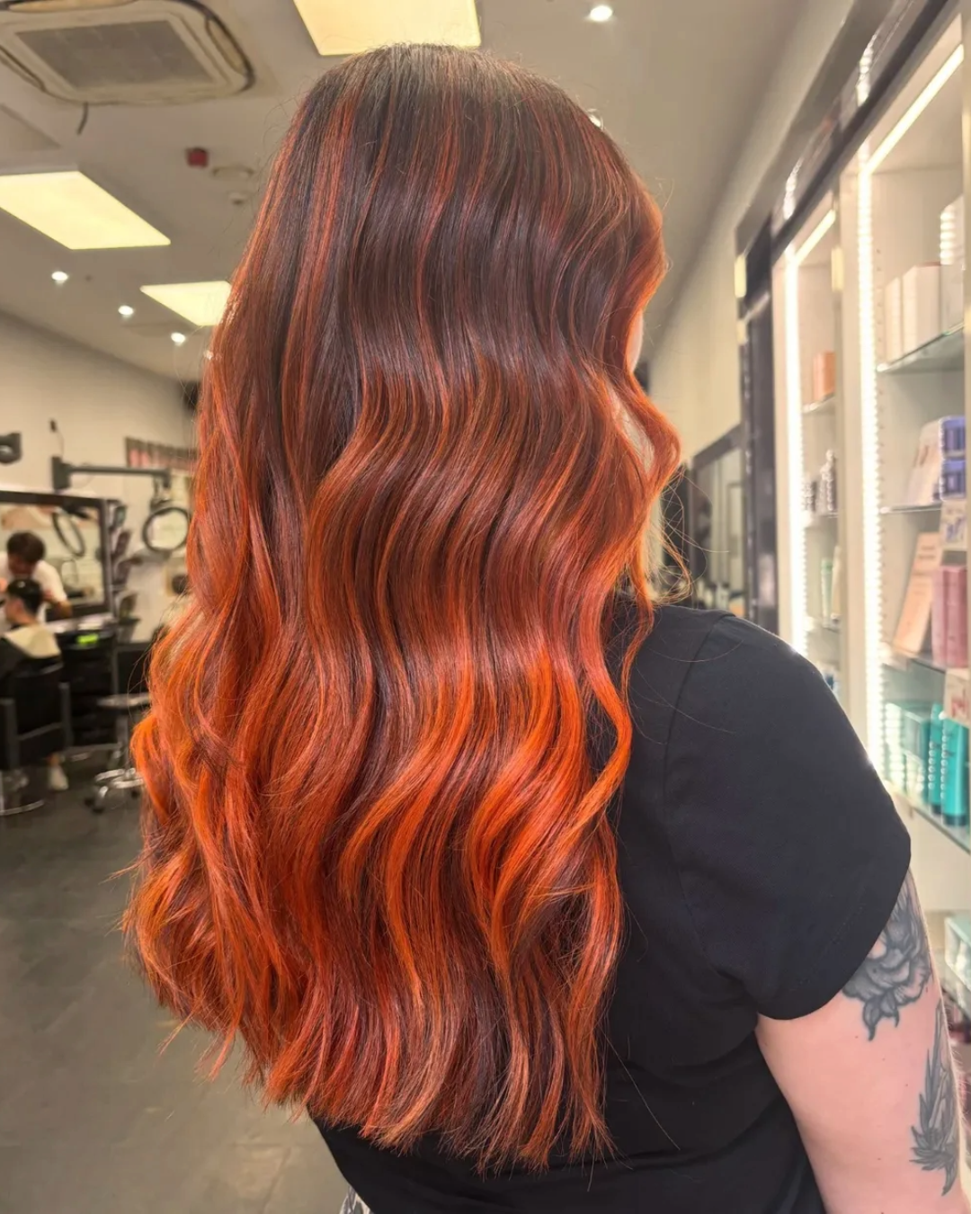 autumn balayage at hair lab hairdressers woking and basingstoke