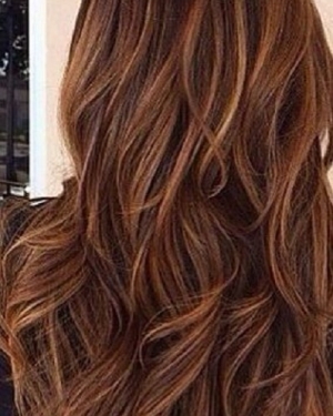 long layered hair